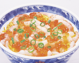甘えびいくら丼