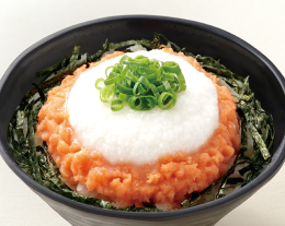 山かけさけとろ丼