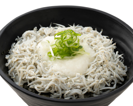山かけしらす丼