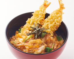 えび天とじ丼