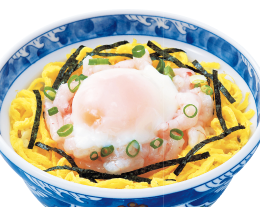 月見甘えび丼